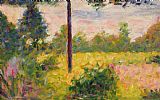 Georges Pierre Seurat Barbizon Forest painting
