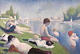 Georges Pierre Seurat Bathers at Asnieres
