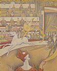 Circus Paintings - The Circus by Georges Pierre Seurat