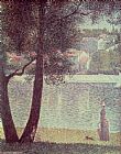 Georges Pierre Seurat The Seine at Courbevoie