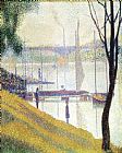 Georges Seurat The Bridge at Courbevoie 1887 painting