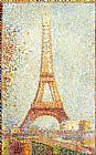 Georges Seurat The Eiffel Tower 1889 painting