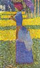 Georges Seurat Woman with Umbrella 1884