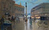Georges Stein Place de l Opera in Paris