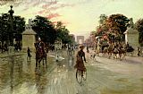 Georges Stein The Champs Elysees - Paris