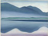 Georgia O'keeffe Lake George Formerly Reflection Seascape
