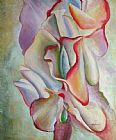 Georgia O'keeffe Pink Sweet Peas
