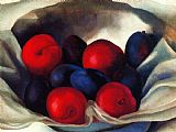 Georgia O'keeffe Plums