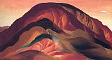 Georgia O'keeffe Rust Red Hills
