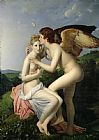Psyche Receiving the First Kiss of Cupid by Gerard
