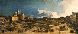 Giovanni Antonio Canal called Il Canaletto Pra Della Valle in Padua