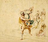 Giovanni Battista Cipriani The Rape of The Sabine Women