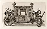Giovanni Battista Lenardi Side View of The Second Carriage of Lord Castelmaine Built in 1686 by Andrea Cornely After His Own D...