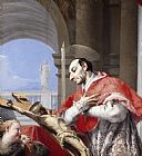 Giovanni Battista Tiepolo Saint Charles Borromeo painting