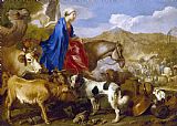 Giovanni Benedetto Castiglione  Journey of Rebecca