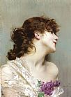 Giovanni Boldini A Beauty with Lilacs