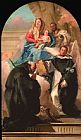 Giovanni Domenico Tiepolo Madonna And Child with Three Saints