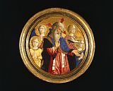 Giovanni Francesco da Rimini God The Father with Four Angels And The Dove of The Holy Spirit