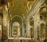 Giovanni Paolo Panini Interior of St. Peter's - Rome