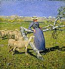 Giovanni Segantini Afternoon in the Alps