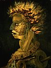 Giuseppe Arcimboldo Fire painting