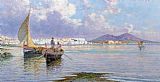 Giuseppe Carelli Naples from Mergellina