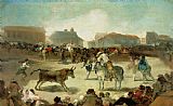Goya A Village Bullfight