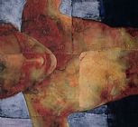 Unclothed Prints - Night Swimming by Graham Dean