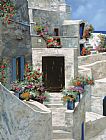 piccole case bianche di Grecia by Collection 7