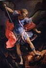 Guido Reni The Archangel Michael Defeating Satan painting