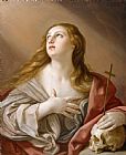 Guido Reni The Penitent Magdalene painting