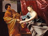 Guido Reni Joseph And Potiphar's Wife painting