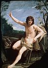 Guido Reni St John The Baptist in The Wilderness painting