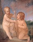 Guido Reni The Infant Jesus And St. John painting
