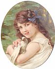 Guillaume Seignac Girl with a Dove