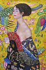 Gustav Klimt Woman with Fan