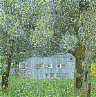 Gustav Klimt Farmhouse In Upper Austria