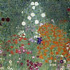 Gustav Klimt Flower Garden