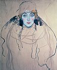 Gustav Klimt Head of a Woman