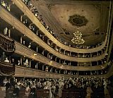 Gustav Klimt The Auditorium of the Old Castle Theatre