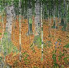 The Birch Wood by Gustav Klimt