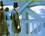 Gustave Caillebotte On The Europe Bridge