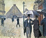 Gustave Caillebotte Paris a Rainy Day