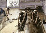 Gustave Caillebotte The Parquet Planers
