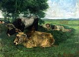 Gustave Courbet La Siesta Pendant la saison des foins