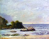 Gustave Courbet Marine De Saint Aubin