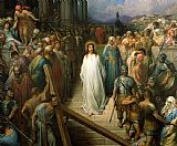 Gustave Dore Christ Leaves his Trial painting