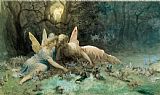 Gustave Dore The Fairies a Scene Drawn From William Shakespeare painting
