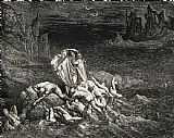 Gustave Dore The Inferno, Canto 7, Lines 118119 “now Seest Thou, Son! The Souls of Those, Whom Anger Overcame.” painting