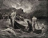 Gustave Dore The Inferno, Canto 8, Lines 110111 I Could Not Hear What Terms He Offer’d Them, But They Conferr’d Not Long painting